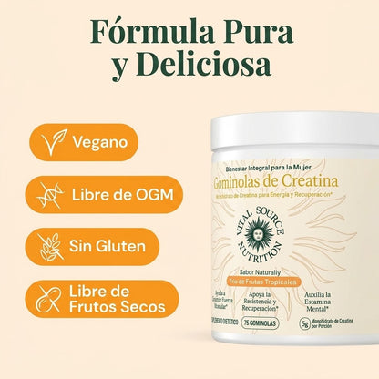 Gominolas de Creatina Monohidratada