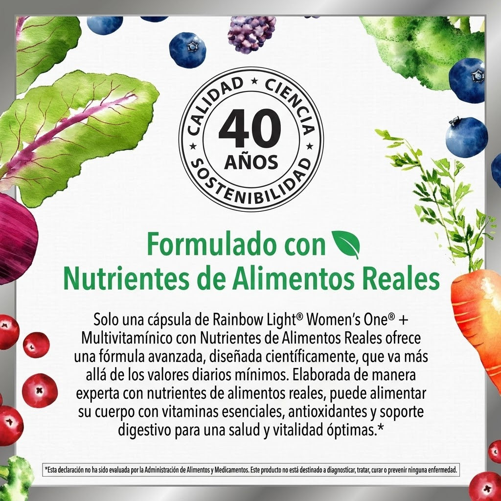 Multivitamínico Integral para Mujer con Probióticos