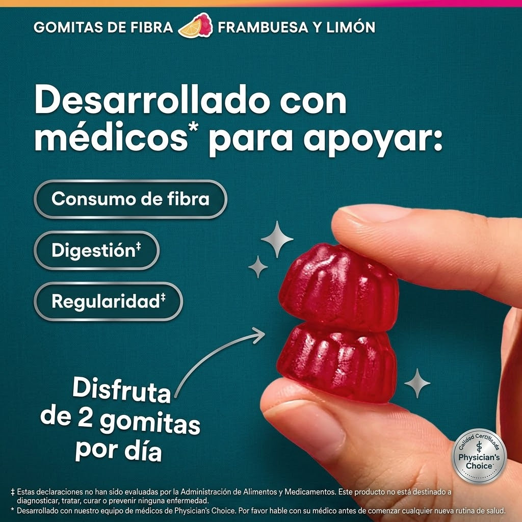 Gomitas de Fibra